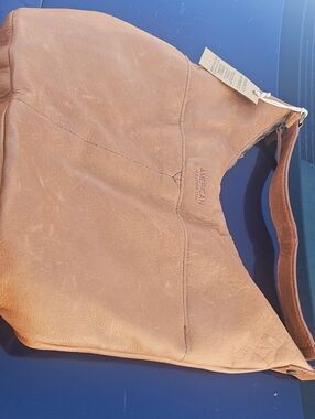 American Leather Co. Tan Leather Hobo Bag